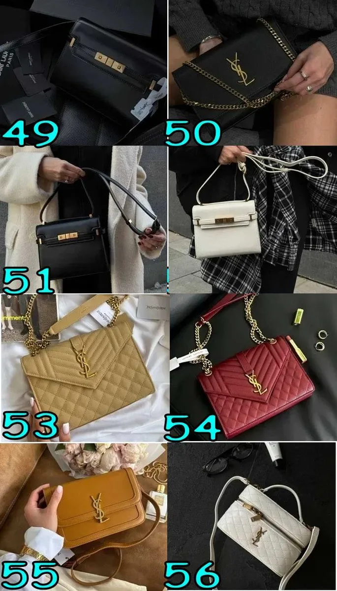 Сумки в стилі Yves Saint-Laurent  сумка/ Ів Сен Лоран женская/ ПРЕМІУМ — фото 8