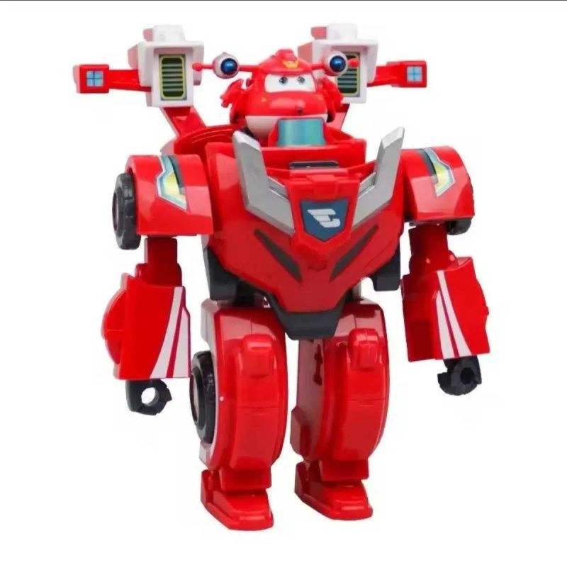 Супер крила Super Wings Sharky, Rattie, Runi, Curie Супер Крылья Robot Suit Джетт Jett, Golden Boy, Donnie, магнітний набір конструктор — фото 4