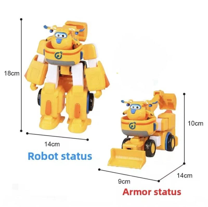 Супер крила Super Wings Sharky, Rattie, Runi, Curie Супер Крылья Robot Suit Джетт Jett, Golden Boy, Donnie, магнітний набір конструктор — фото 7