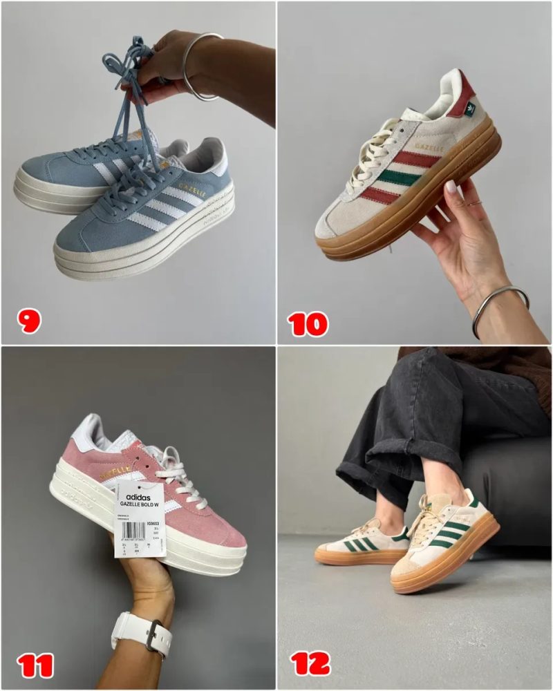 СУПЕРЦІНА‼️ Жіночі кросівки Adidas Gazelle Bold / 36-41, ПРЕМІУМ — фото 4
