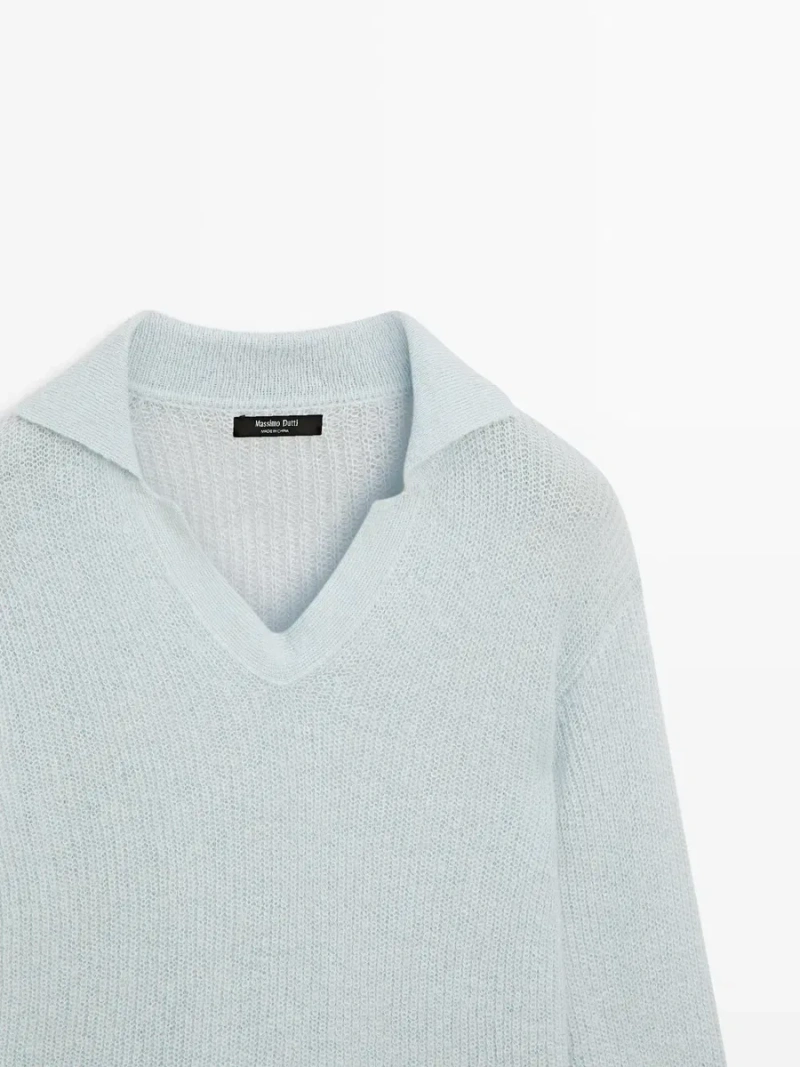 Свитер поло Massimo Dutti — фото 3