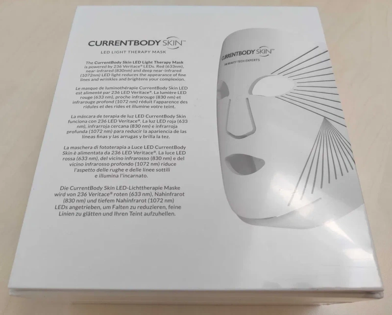 Світлодіодна маска для покращення шкіри CurrentBody Skin Series 2 + подарунок — фото 7