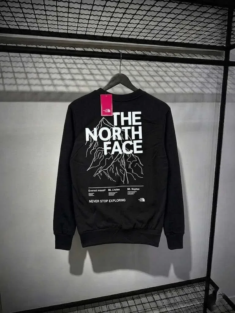 Свитшот Черный THE NORTH FACE KRBK Street — ТНФ Толстовка КРБК — XS/XXL — фото 2