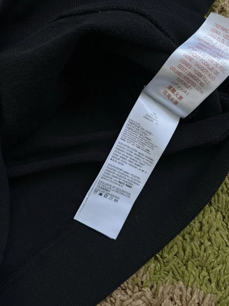 Світшот/кофта  Levi's чорний XS-S оверсайз оригінал — фото 4