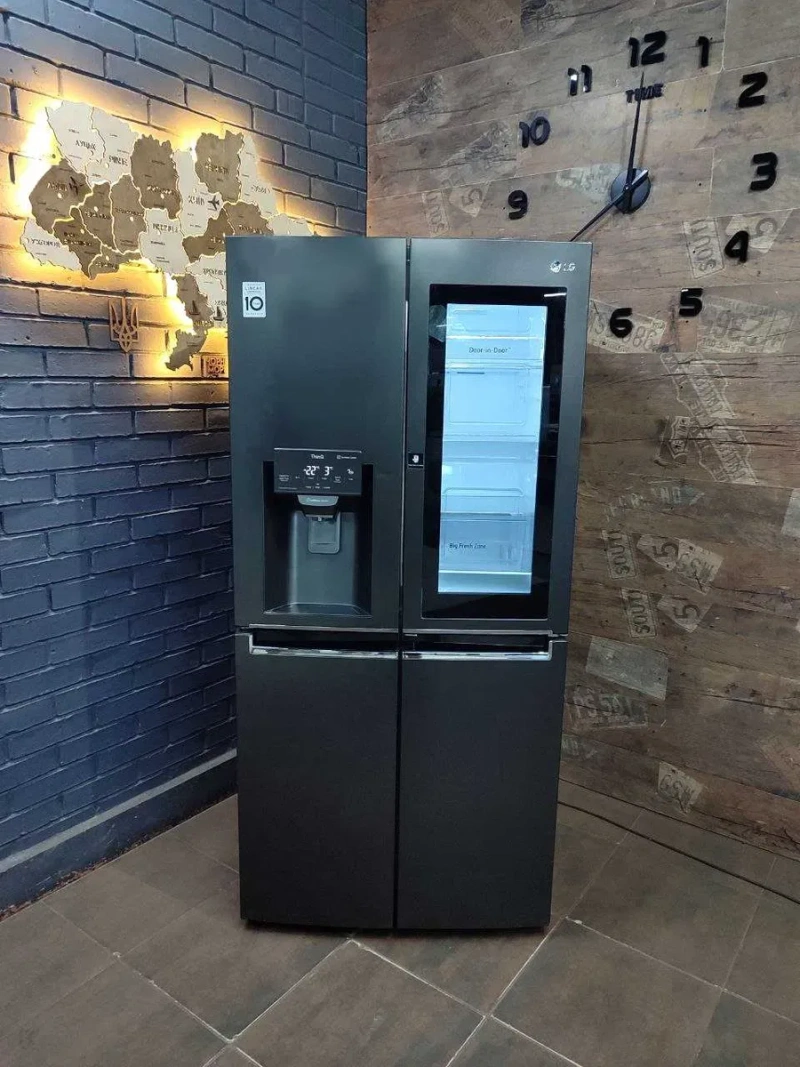Syde by Side холодильники LG GSXV90BS NoFrost  стан:new сучасні моделі — фото 3