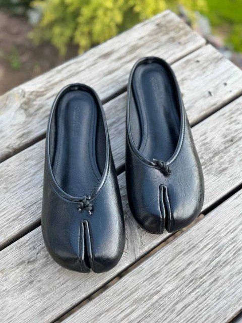 Таби tabi табі шкіряні в стилі maison margiela натуральна шкіра 37-40