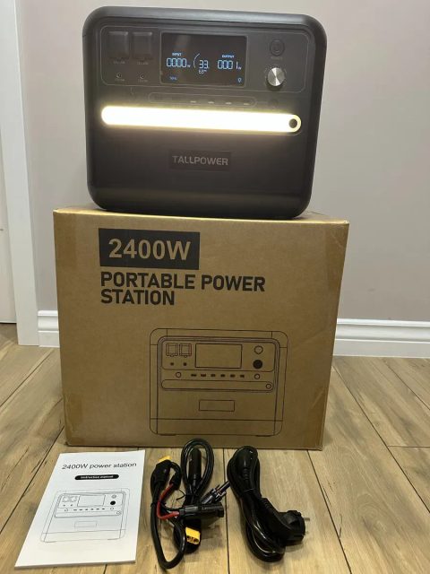 Tallpawer 2400 нові зарядна станція.