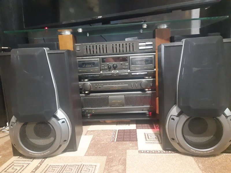 Technics, Колонки трехполосные, пассивные EH760 120вт усилитель  SU V300 (НЕДОРОГО) — фото 5