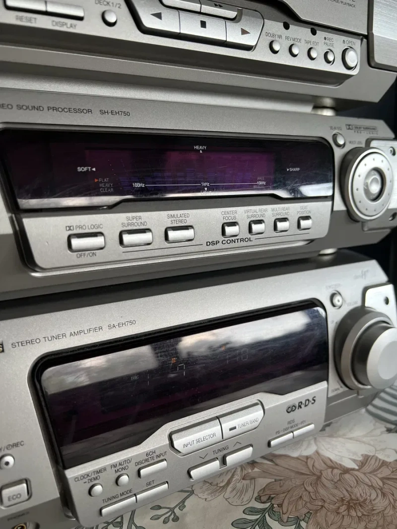 Technics SC-EH750 (1999 г.) Y2K / Аудіосистема 5.0 / Пульт ДУ — фото 3