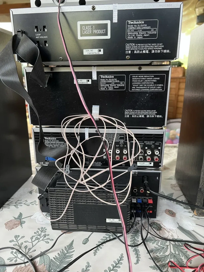 Technics SC-EH750 (1999 г.) Y2K / Аудіосистема 5.0 / Пульт ДУ — фото 8