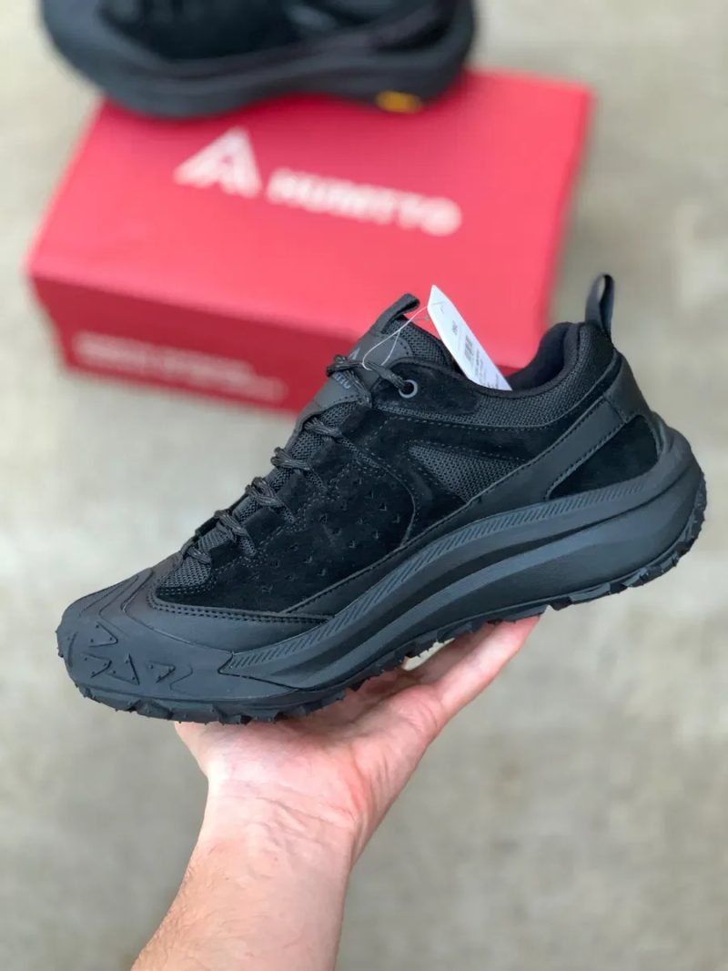 Теплі чоловічі кросівки Humtto 371081A3 All Black (41-46) — водостійкі, фліс, осінь-зима | Хумтто — фото 2