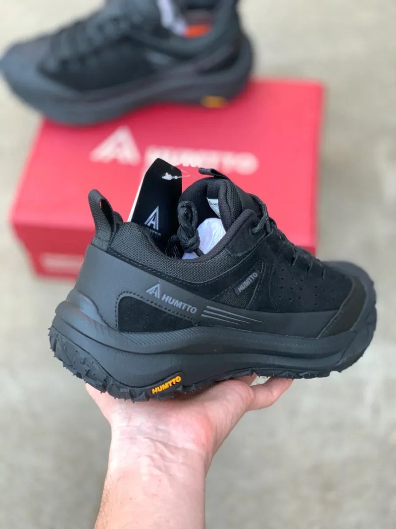 Теплі чоловічі кросівки Humtto 371081A3 All Black (41-46) — водостійкі, фліс, осінь-зима | Хумтто — фото 5