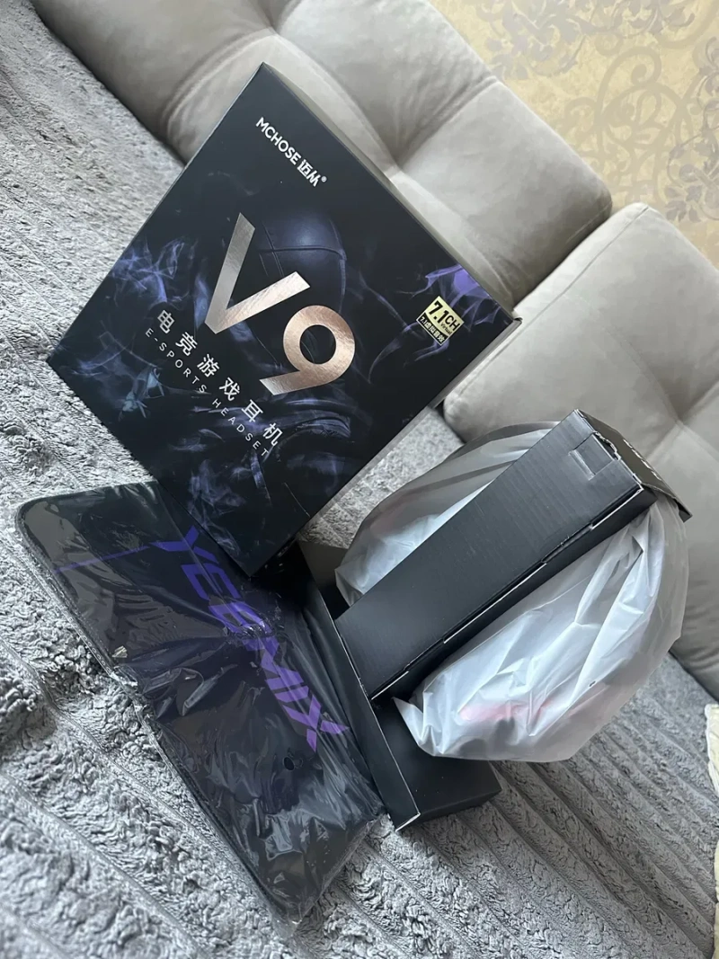 ТЕРМІНОВО Бездротові навушники Mchose V9 Pro (ЧОРНИЙ) — топ за свої гроші!!! — фото 2