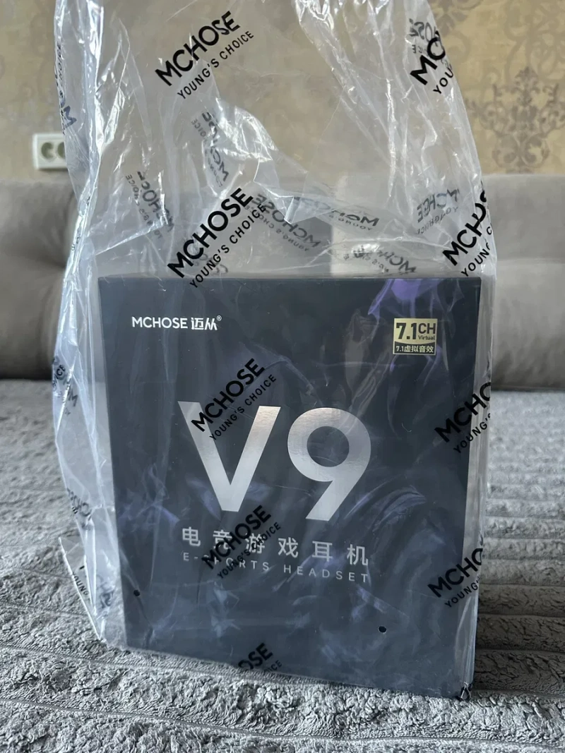 ТЕРМІНОВО Бездротові навушники Mchose V9 Pro (ЧОРНИЙ) — топ за свої гроші!!! — фото 3