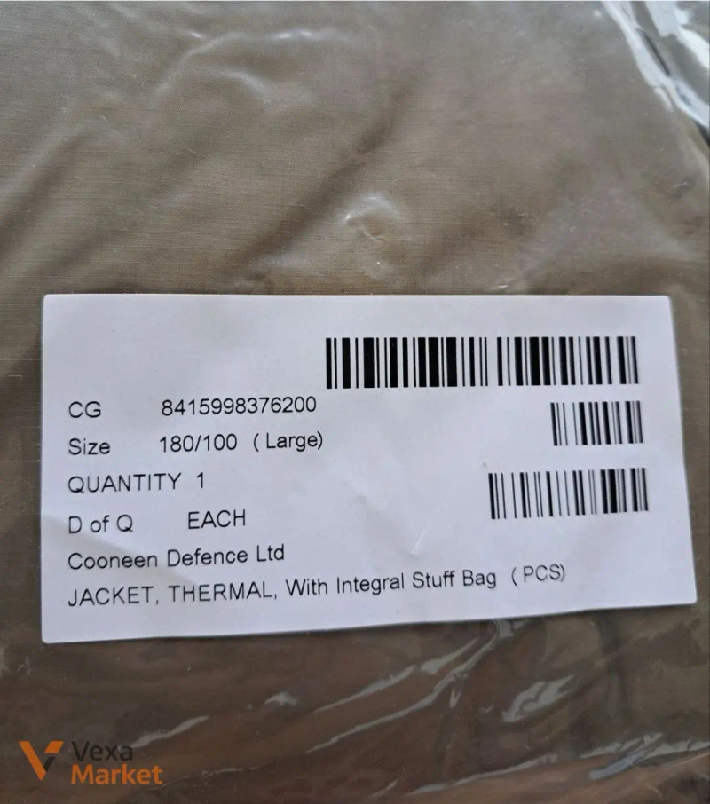 Термокуртка Jacket Thermal PCS Level 7 Британської армії Light olive — фото 4