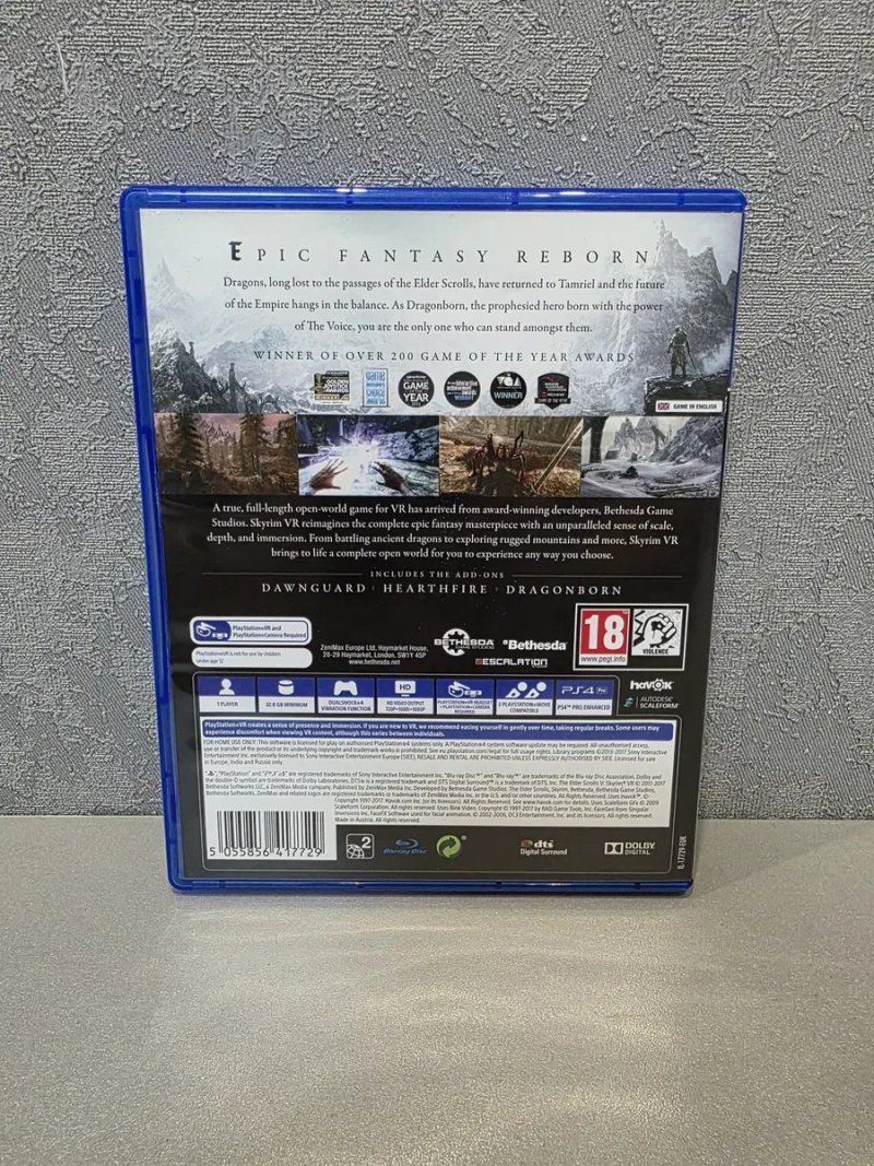 The Elder Scrolls V Skyrim VR RUS Магазин Ps 4 5 Ps4 Ps5 Диск Обмін Гра Диски Ігри Sony Playstation — фото 3