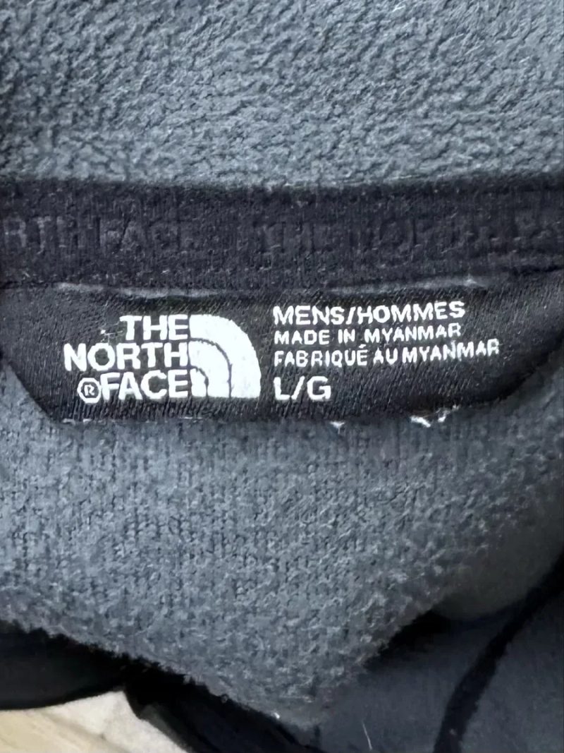 The North Face кофта толстовка L размер флисовая серая трекинговая — фото 2
