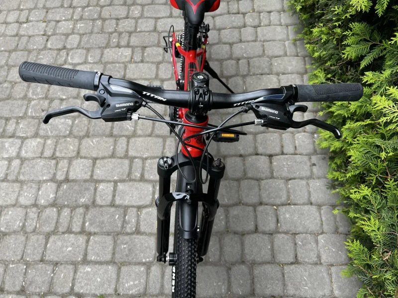 Titan Mars 24 велосипед Shimano магнієва рама дискові гальма — фото 8