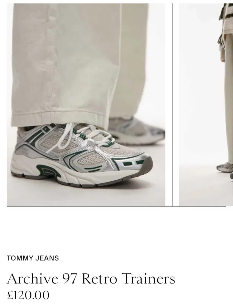 Tommy Jeans Archive ’97 Metallic 38 розмір — фото 3