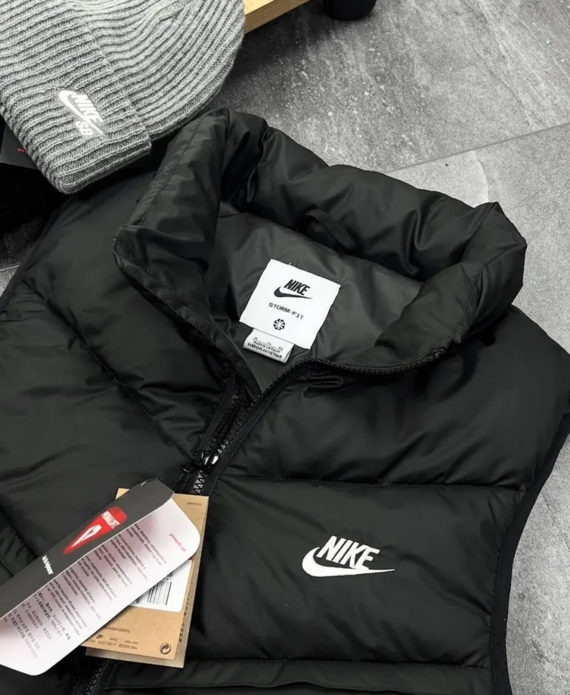 ‼️TOP‼️БЕЗ ПРЕДОПЛАТ‼️Мужская спортивная жилетка найк Nike | жилетка найк шторм фит | жилет найк | спортивная жилетка Nike | Nike storm fit | — фото 2