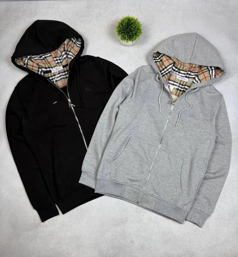 ‼️TOP‼️БЕЗ ПРЕДОПЛАТЫ‼️Мужская зип худи барбери Burberry | мужская кофта барбери | зипка Burberry | зип худи барбери | кофта Burberry | Burberry | — фото 2