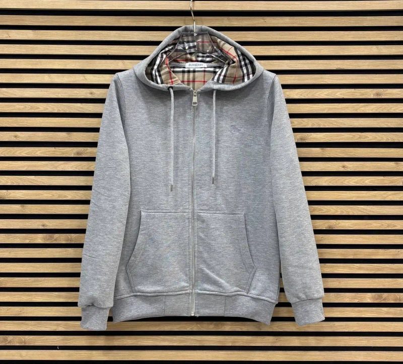 ‼️TOP‼️БЕЗ ПРЕДОПЛАТ‼️Мужская зипка зип худи барбери Burberry | мужская зипка барбери | зип худи Burberry | худи барбери | мужская кофта Барбери | — фото 3