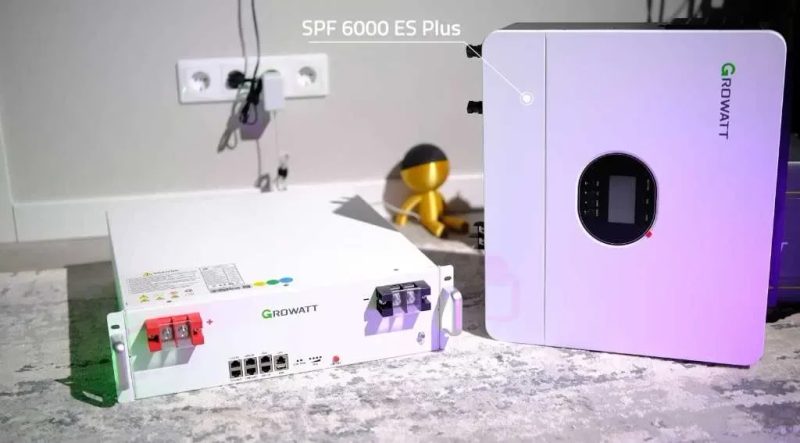 ТОП комплект НОВІ Інвертор+Аккумулятор Growatt 5kw АКБ, 6kw Інвертор — фото 7