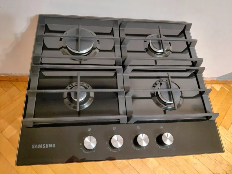 ТОП Samsung NA64H3000AK газова поверхня плита панель газовая варочная поверхность — фото 6