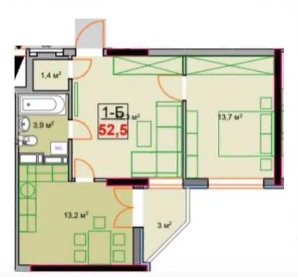 ТОП ціна! Продаж квартири 53м2, Швидкий виїзд на Київ — фото 8