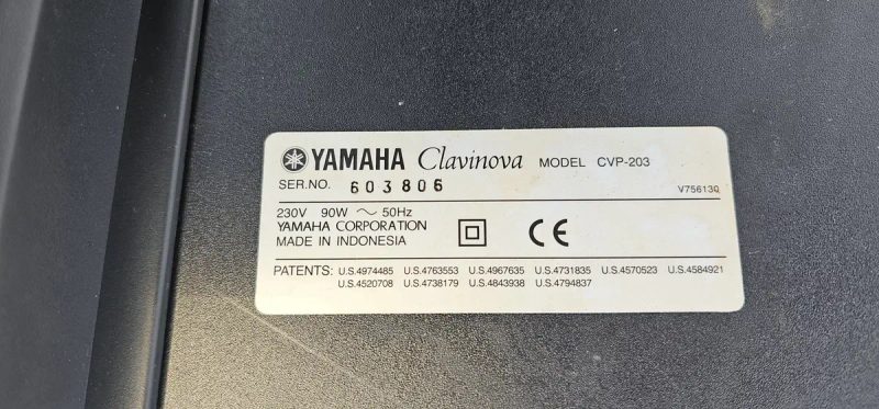 ТОР! 88кл. Цифрове піаніно/фортепіано Yamaha Clavinova CVP-203 — фото 8