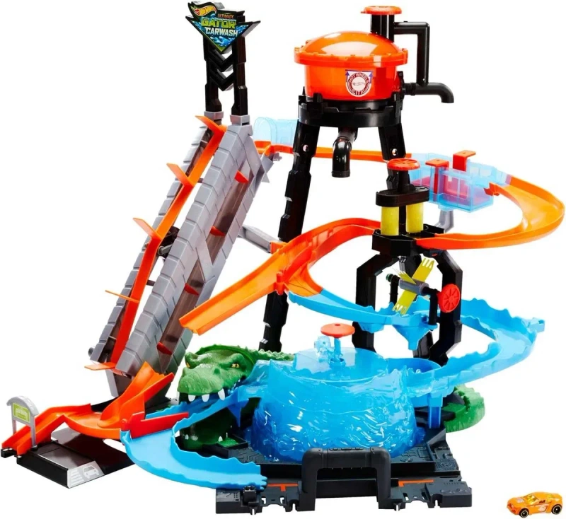 Трек Хот Вілс Вибух кольорів Водонапірна вежа Hot Wheels FTB67 • Новий — фото 2