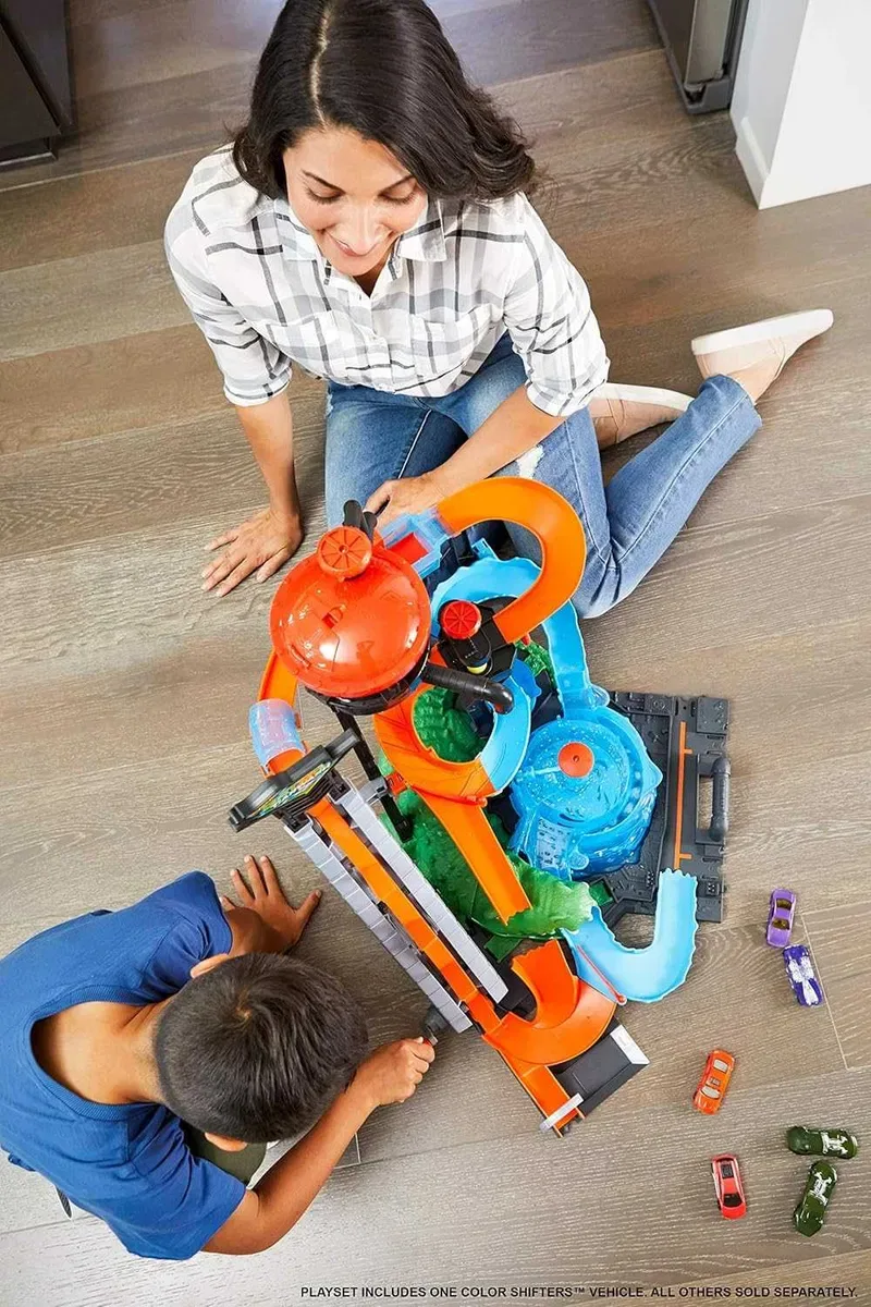 Трек Хот Вілс Вибух кольорів Водонапірна вежа Hot Wheels FTB67 • Новий — фото 4
