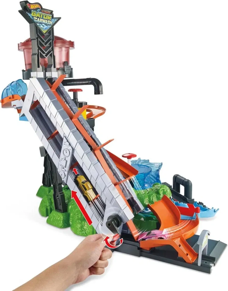 Трек Хот Вілс Вибух кольорів Водонапірна вежа Hot Wheels FTB67 • Новий — фото 7