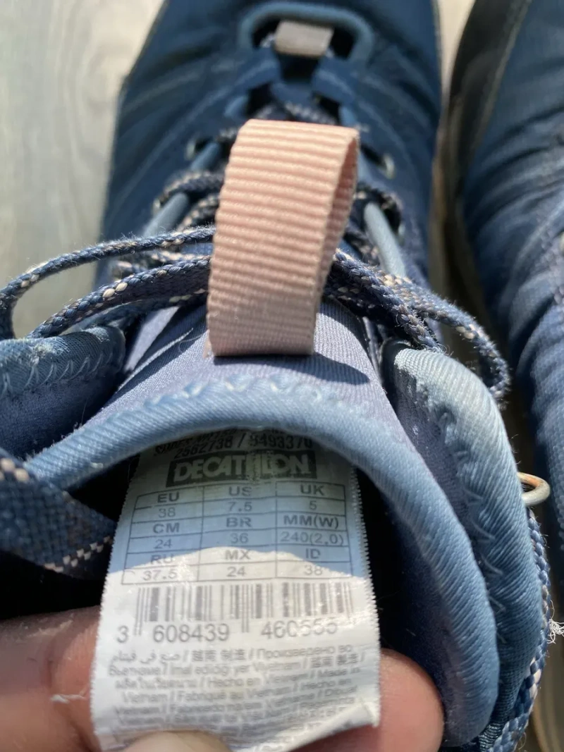 Трекінгові черевики Quechua NH150 Waterproof (Decathlon) Розмір 38 — фото 7