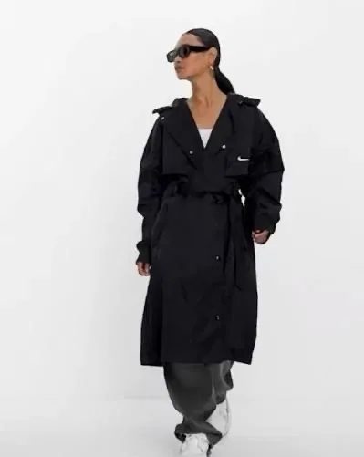 Тренч куртка Nike Sportswear Essentials Waterproof Jacket Black оринінал FB4521-010