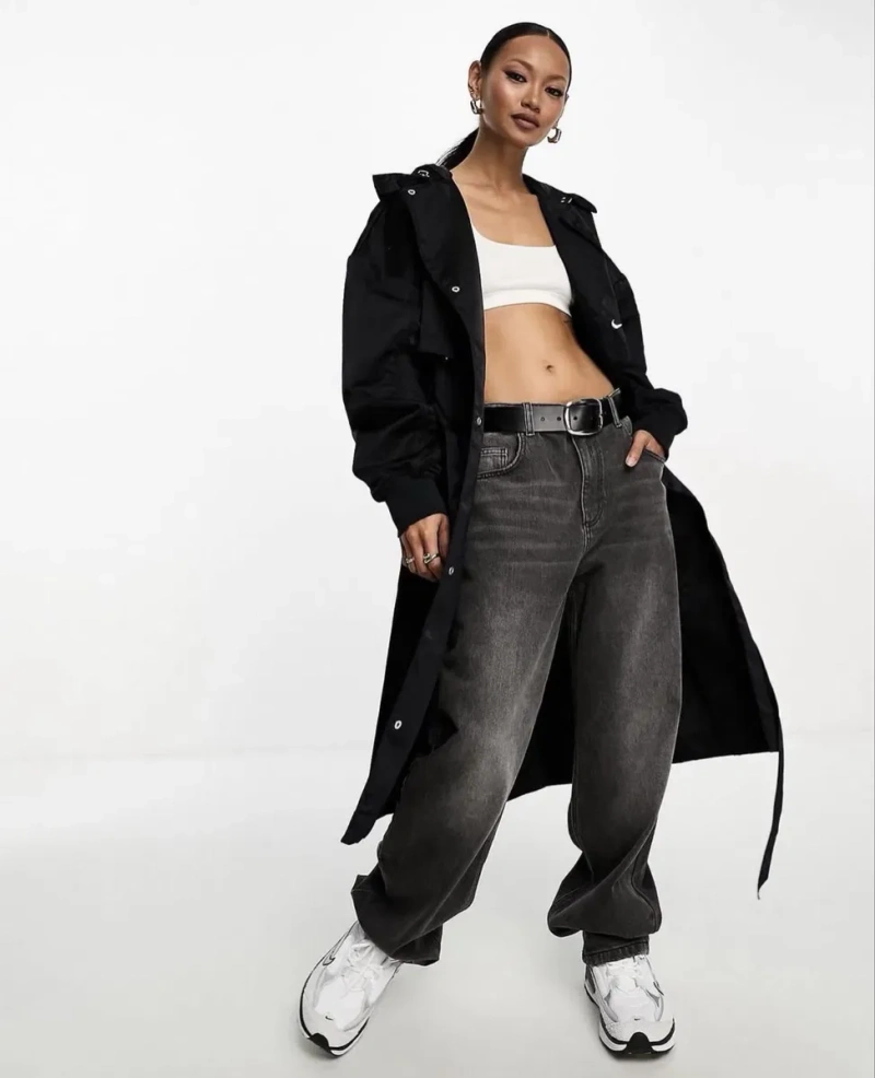 Тренч куртка Nike Sportswear Essentials Waterproof Jacket Black оринінал FB4521-010 — фото 2