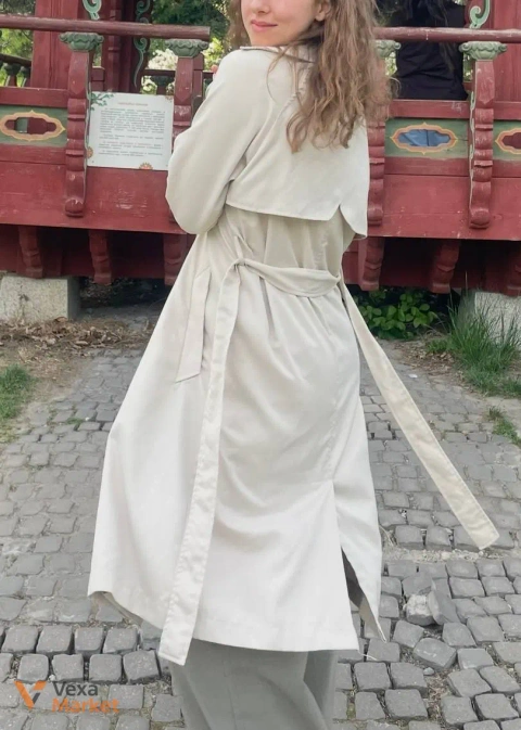 Тренч жіночий Stradivarius S