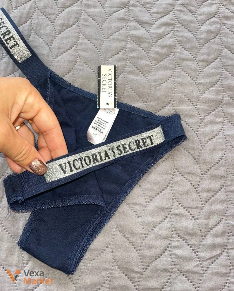Труси жіночі Victoria's Secret сині розмір L — фото 2