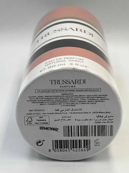 Trussardi Eau De Parfum 90 мл Оригинал — фото 2