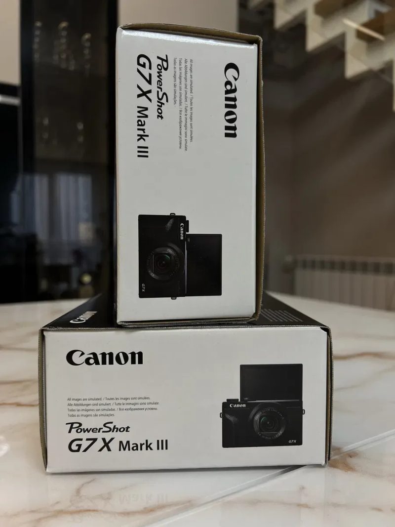 Цифрова фотокамера Canon Powershot G7 X Mark III Black В НАЯВНОСТІ — фото 3