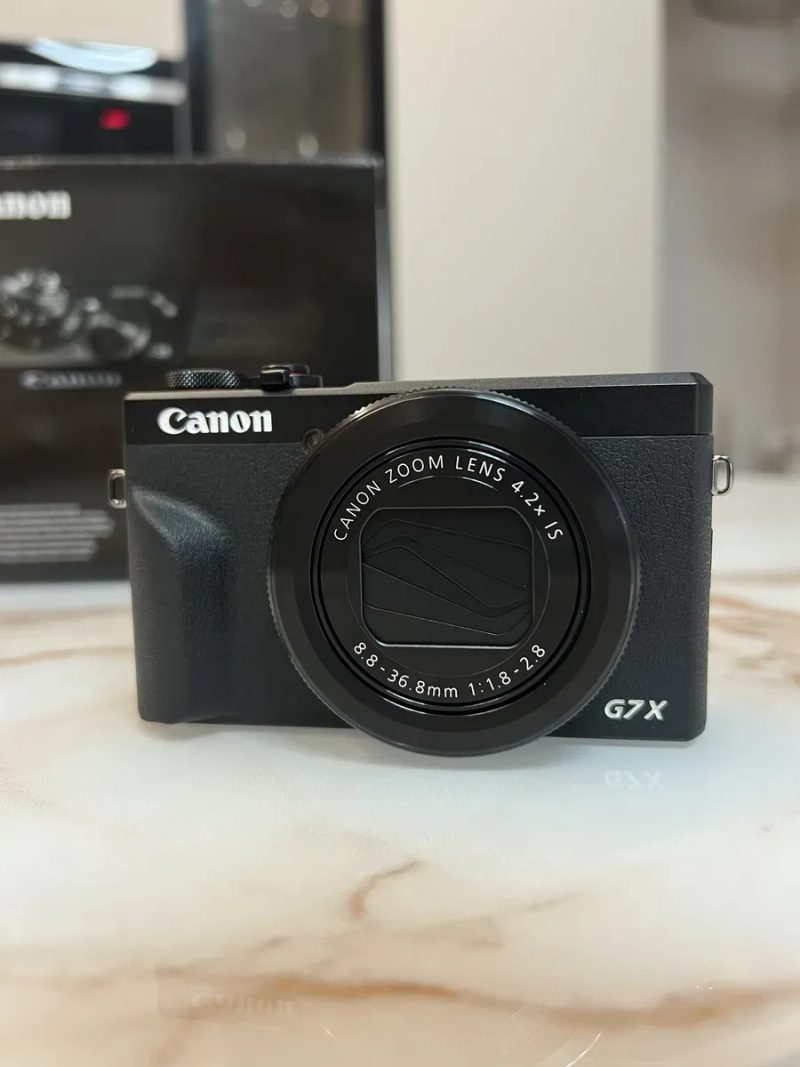 Цифрова фотокамера Canon Powershot G7 X Mark III Black В НАЯВНОСТІ — фото 5