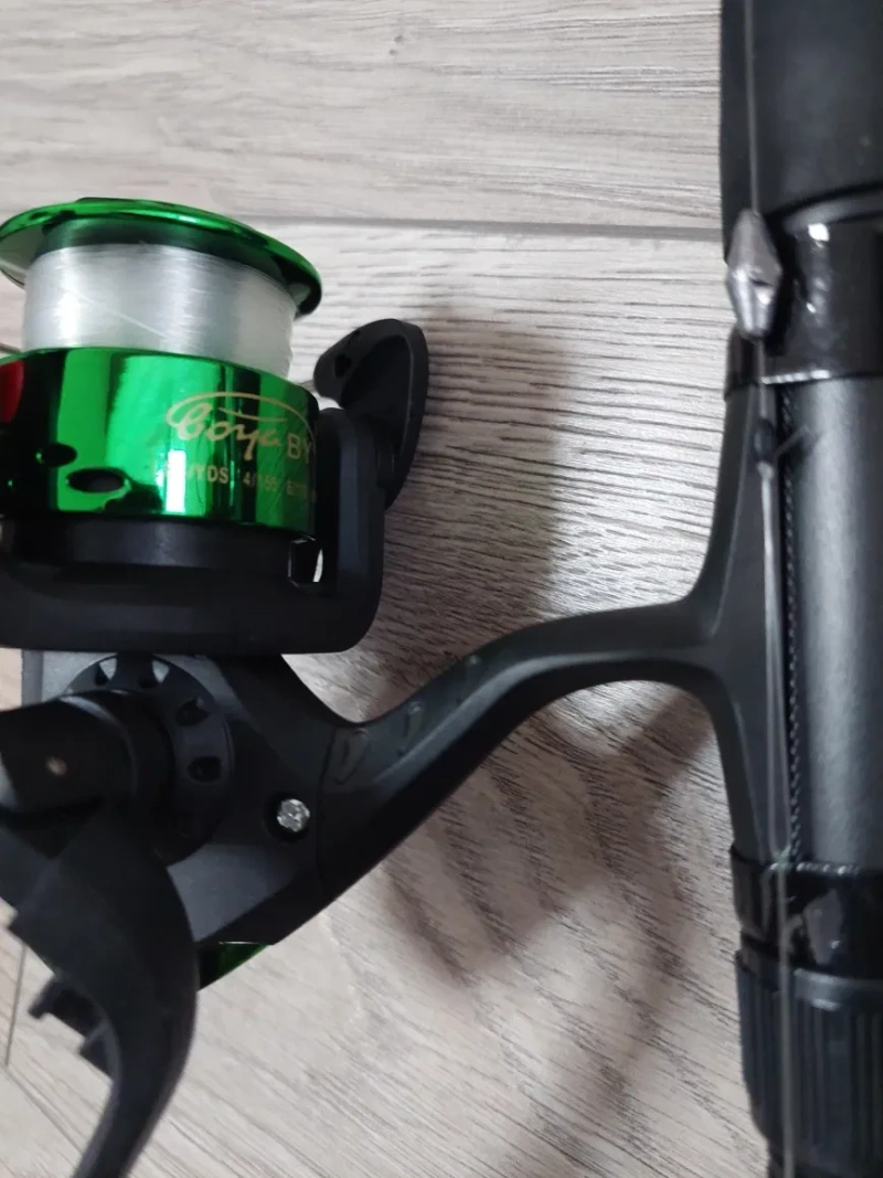 Удочки спінінги Rumpol KNIGHT 2.4м з катушкою та повною оснасткою — фото 4