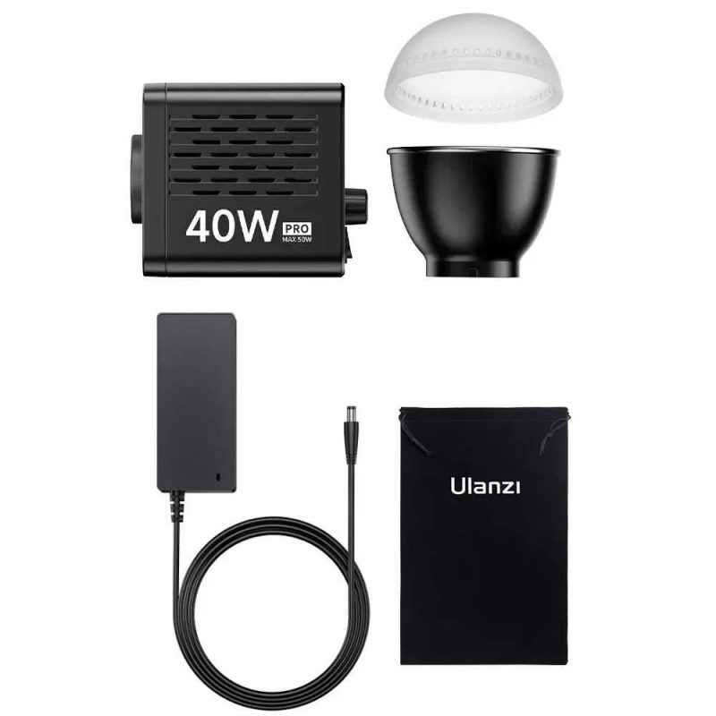 Ulanzi L023 40W Pro + блок живлення – професійне світло для зйомки — фото 3