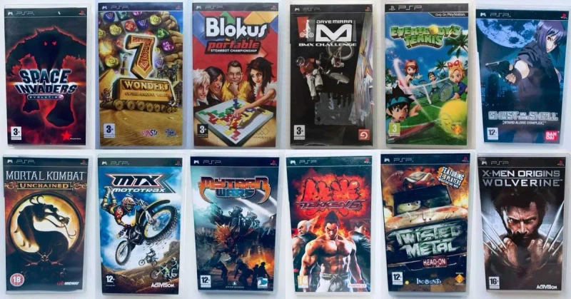 UMD-Диски для PlayStation Portable, диски для PlayStation 1, картриджі для PlayStation Vita — фото 4