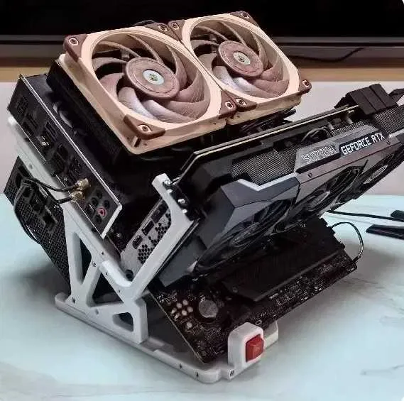 Унікальний відкритий корпус ПК / тестовий стенд ATX mATX ITX | 3D друк | Open Bench | Кількість | Кольори — фото 3