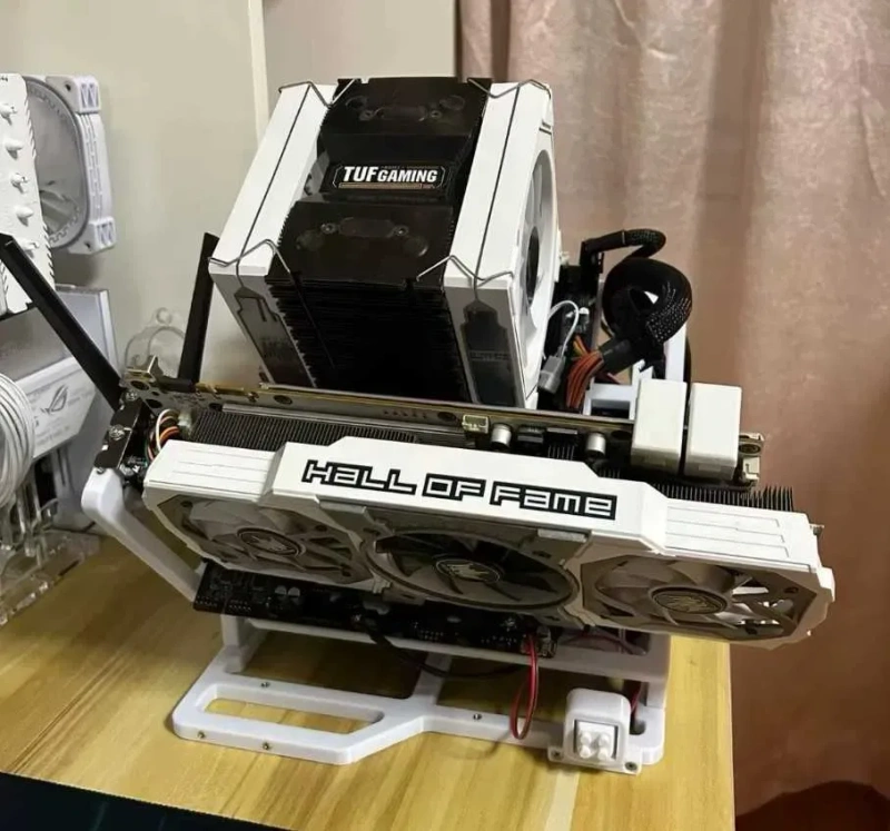 Унікальний відкритий корпус ПК / тестовий стенд ATX mATX ITX | 3D друк | Open Bench | Кількість | Кольори — фото 4