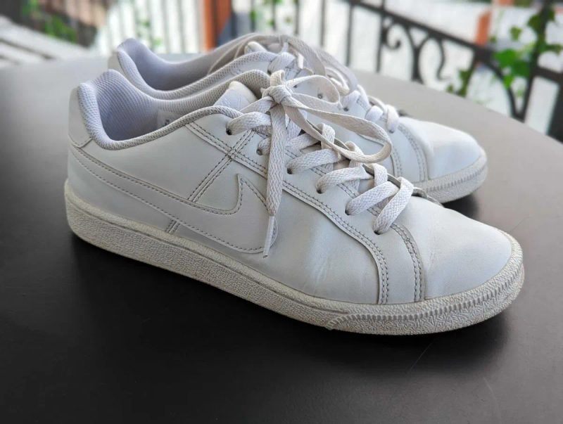 ‼️УНІСЕКС ШКІРА‼️ ОРИГІНАЛ! 40р Кросівки Nike Court Royale Triple • Кеди найки • Білі найки • Кеди Nike ШКІРЯНІ кроси • Найки шкіряні • Nike Air Force — фото 2
