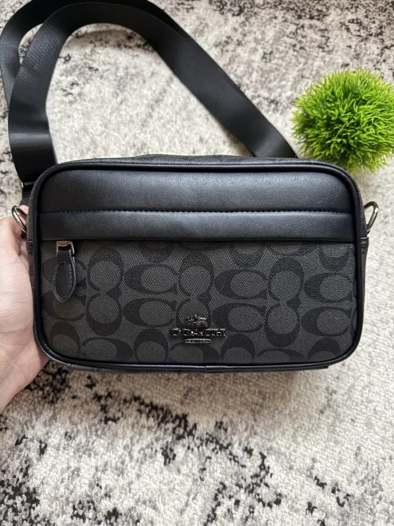 USA‼️ Сумка чоловіча через плече Coach | Сумка Коач | Сумка мужська Coach — фото 8