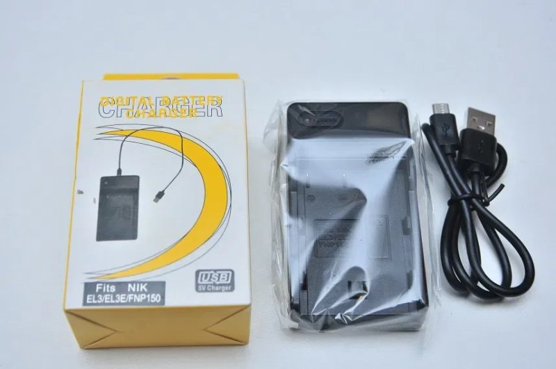 USB Зарядное устройство Nikon EN-EL3e/EN-EL9/EN-EL14/EN-EL15 автомат — фото 2