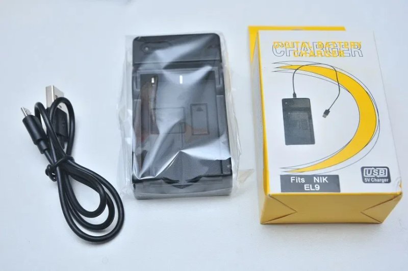 USB Зарядное устройство Nikon EN-EL3e/EN-EL9/EN-EL14/EN-EL15 автомат — фото 3